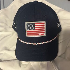 New Era Ryder Cup Navy Blue Cap with USA 2025 Emblem